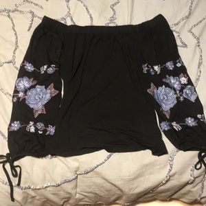 Off the shoulder top